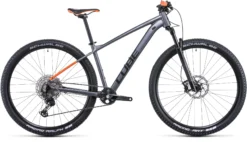 Cube Reaction Pro Hardtail Mountain Bike 2022 Grey/Orange