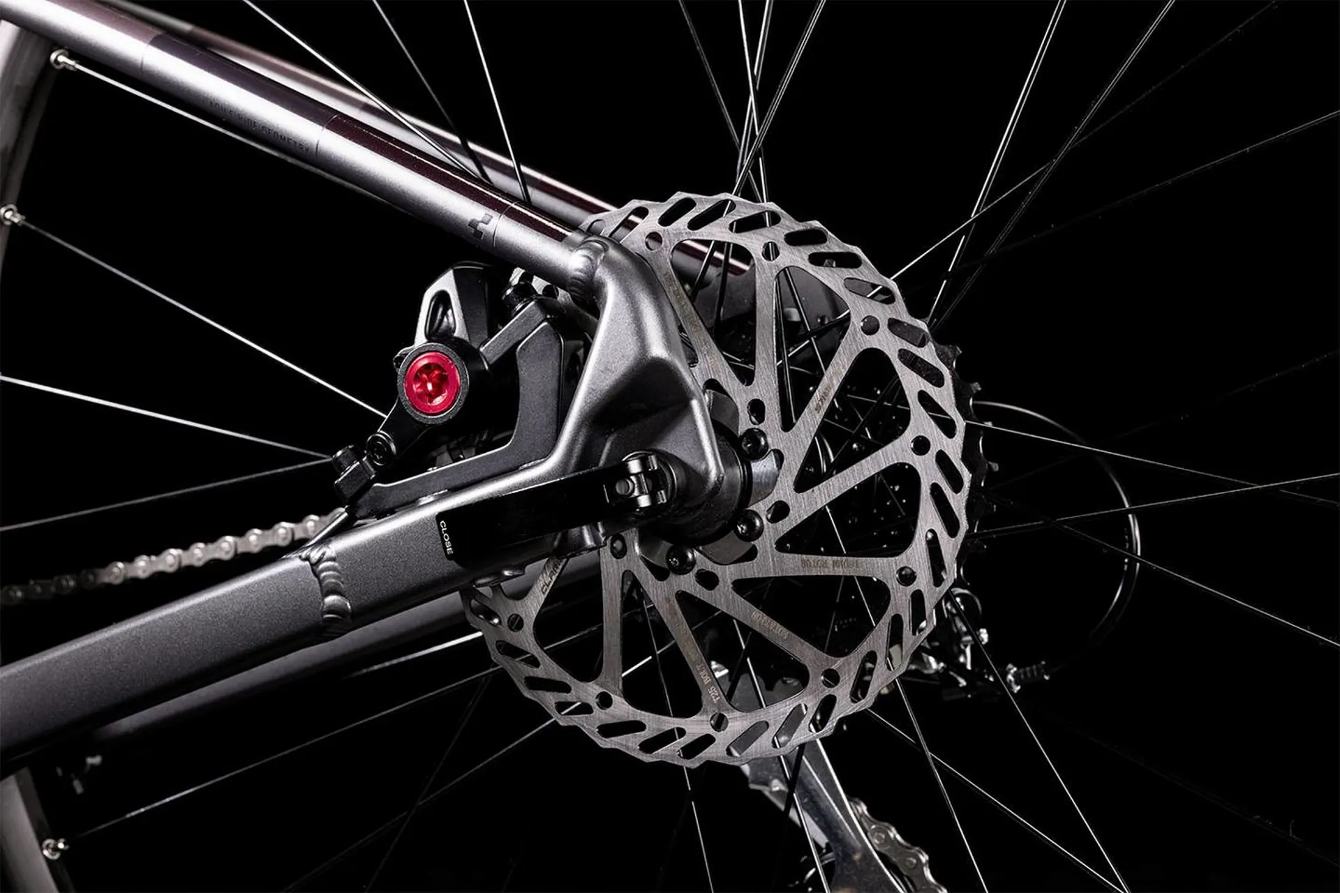 Cube Access WS EXC Womens Hardtail Mountain Bike 2022 Grey/Berry 4 Cube Access WS EXC Womens Hardtail Mountain Bike 2022 Grey/Berry - Image 2