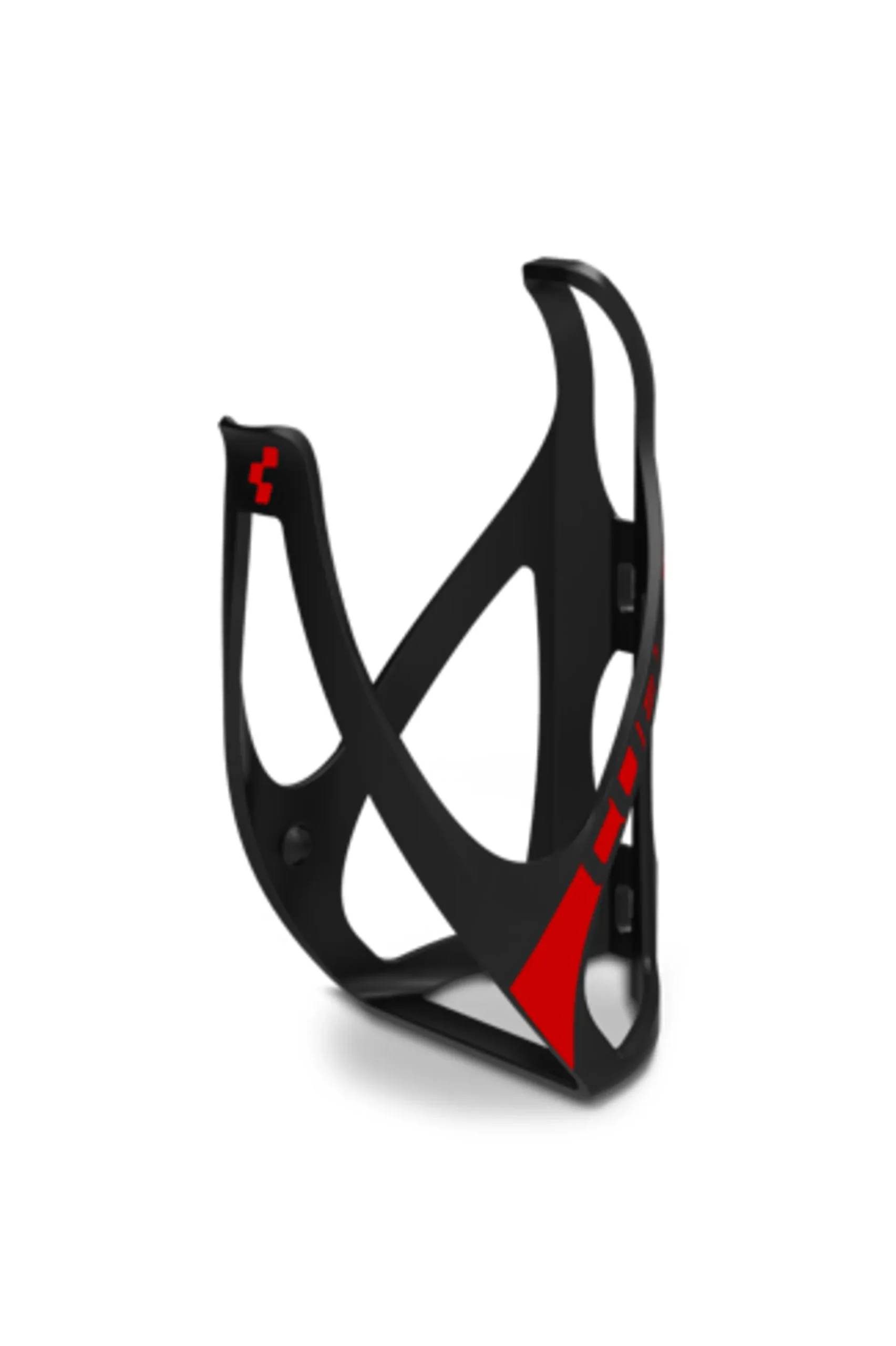 Cube Bottle Cage HPP Matt Black/Red 3 Cube Bottle Cage HPP Matt Black/Red