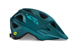 MET Echo MIPS Mountain Bike Trail Helmet Petrol Blue -Cycle Pro Gear echo mips mtb helmet BL2 side