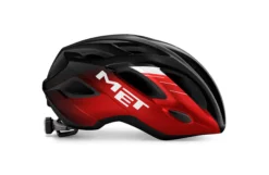 MET Idolo Road Cycling Helmet Black/Metallic Red -Cycle Pro Gear idolo cycling helmet RO3 side