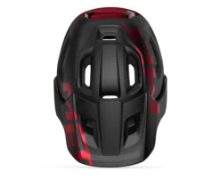 MET Roam MIPs Trail Enduro Mountain Bike Helmet Black/Metallic Red -Cycle Pro Gear met roam mips mtb helmet M115NR2 top