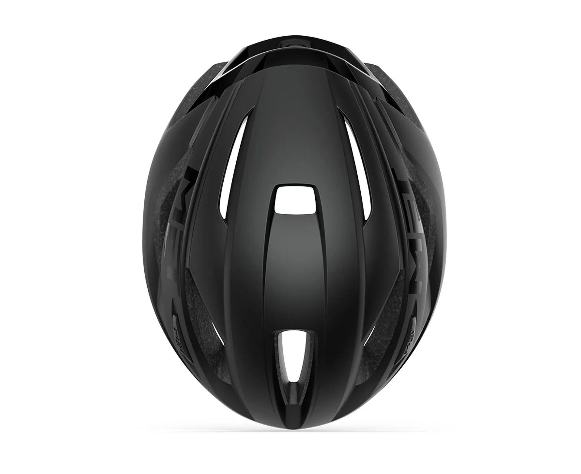 MET Strale Aero Road Cycling Helmet Matt/Gloss Black 6 MET Strale Aero Road Cycling Helmet Matt/Gloss Black - Image 4