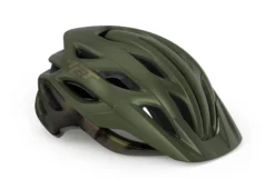 MET Veleno MIPS Cycling Helmet Olive/Iridescent Green