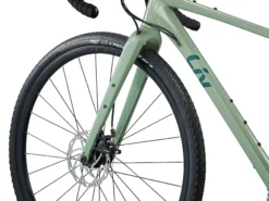 Liv Devote 2 Womens Gravel Bike 2024 Shale Green -Cycle Pro Gear my24devote2 colorashalegreen d4