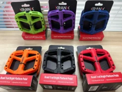 KranX Trail Bright Nylon Platform Pedal Orange