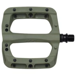 HT Components PA-03 Resin Platform Pedals Olive
