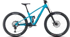 Cube Stereo One55 C:62 SLX 29 Mountain Bike 2024 BondiBlue/Grey
