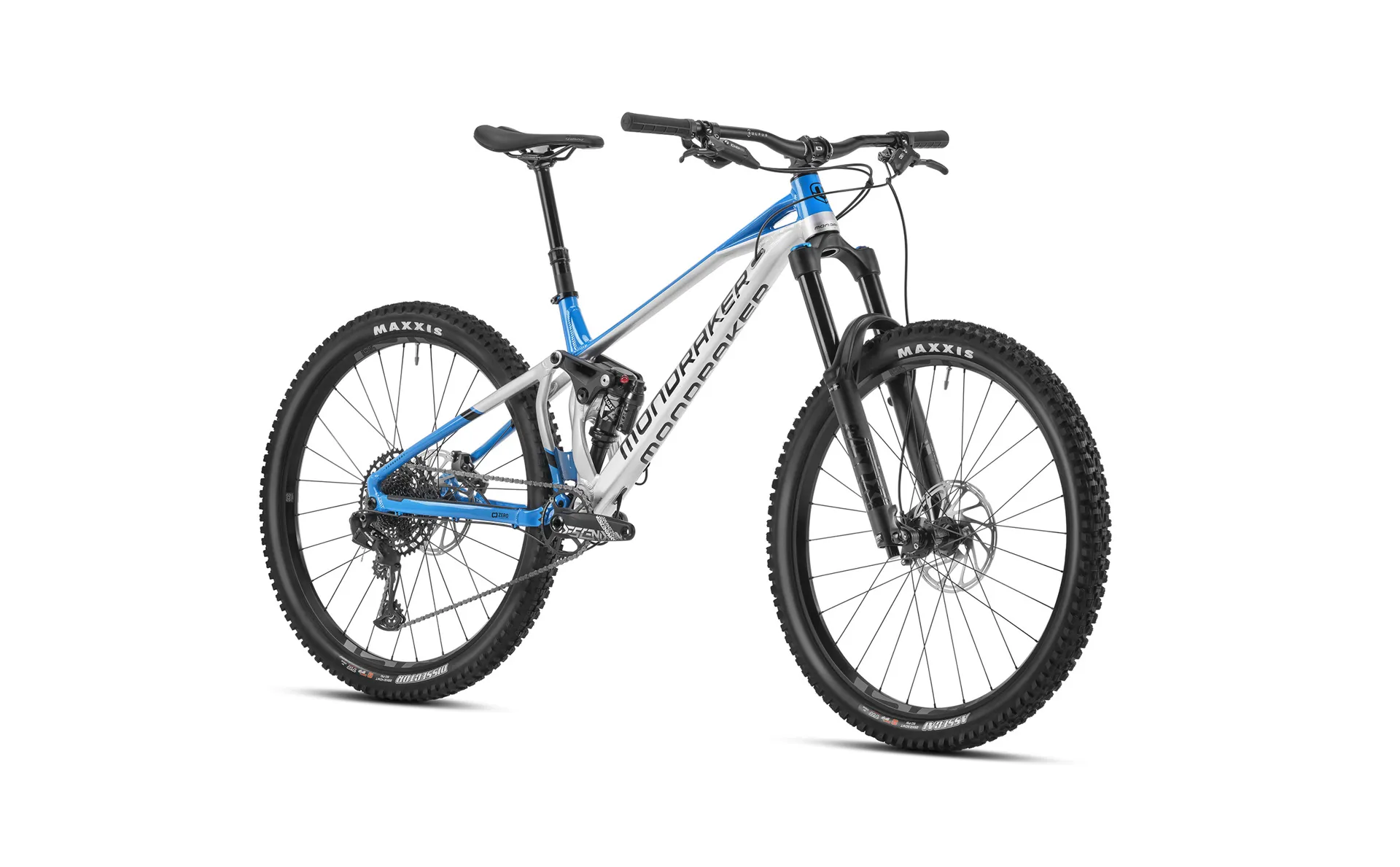 Mondraker Superfoxy Full Suspension Mountain Bike 2023 Silver/Blue 4 Mondraker Superfoxy Full Suspension Mountain Bike 2023 Silver/Blue - Image 2