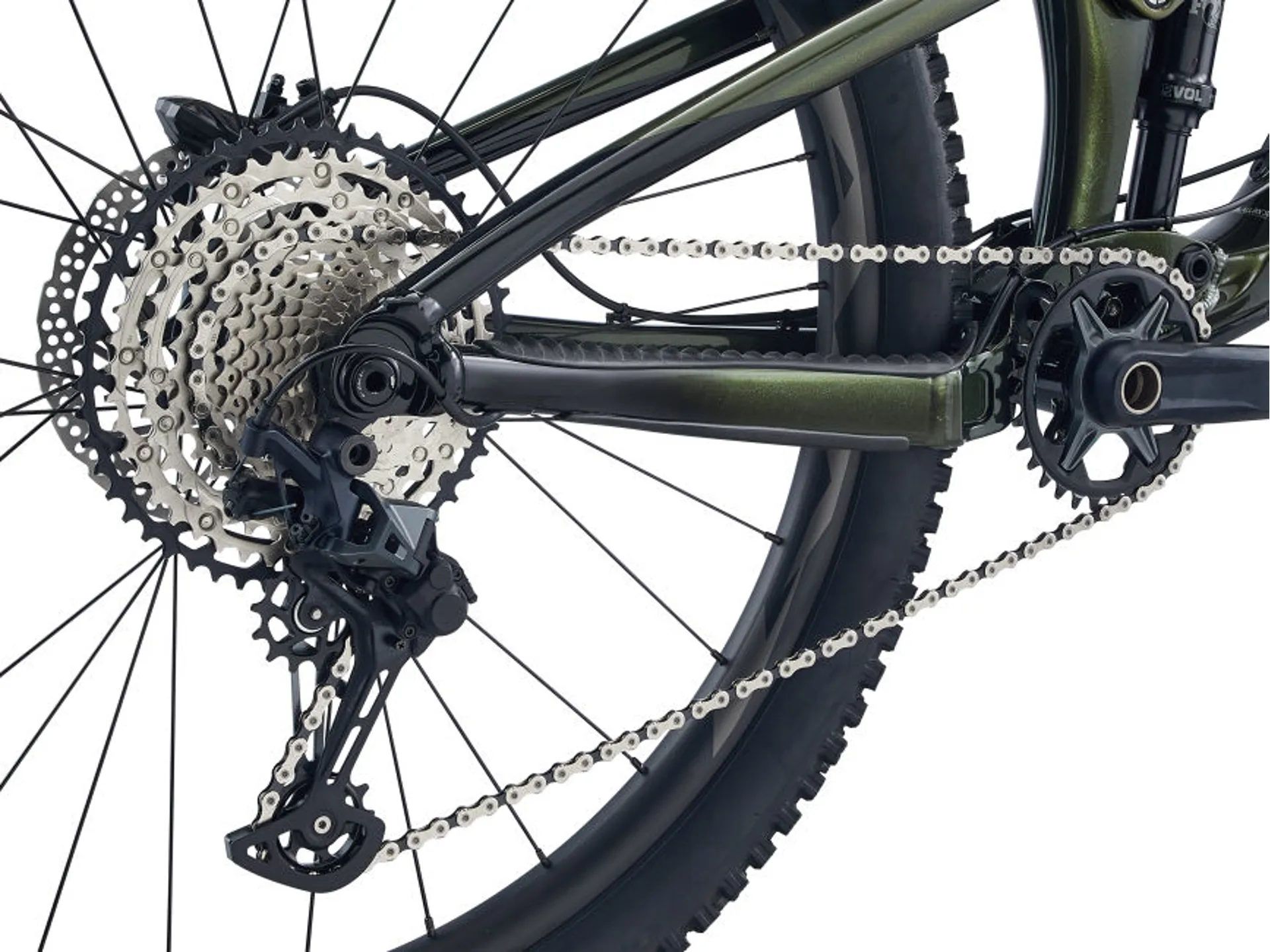 Giant Trance 29 1 Full Suspension Mountain Bike Phantom Green/Black 6 Giant Trance 29 1 Full Suspension Mountain Bike Phantom Green/Black - Image 4