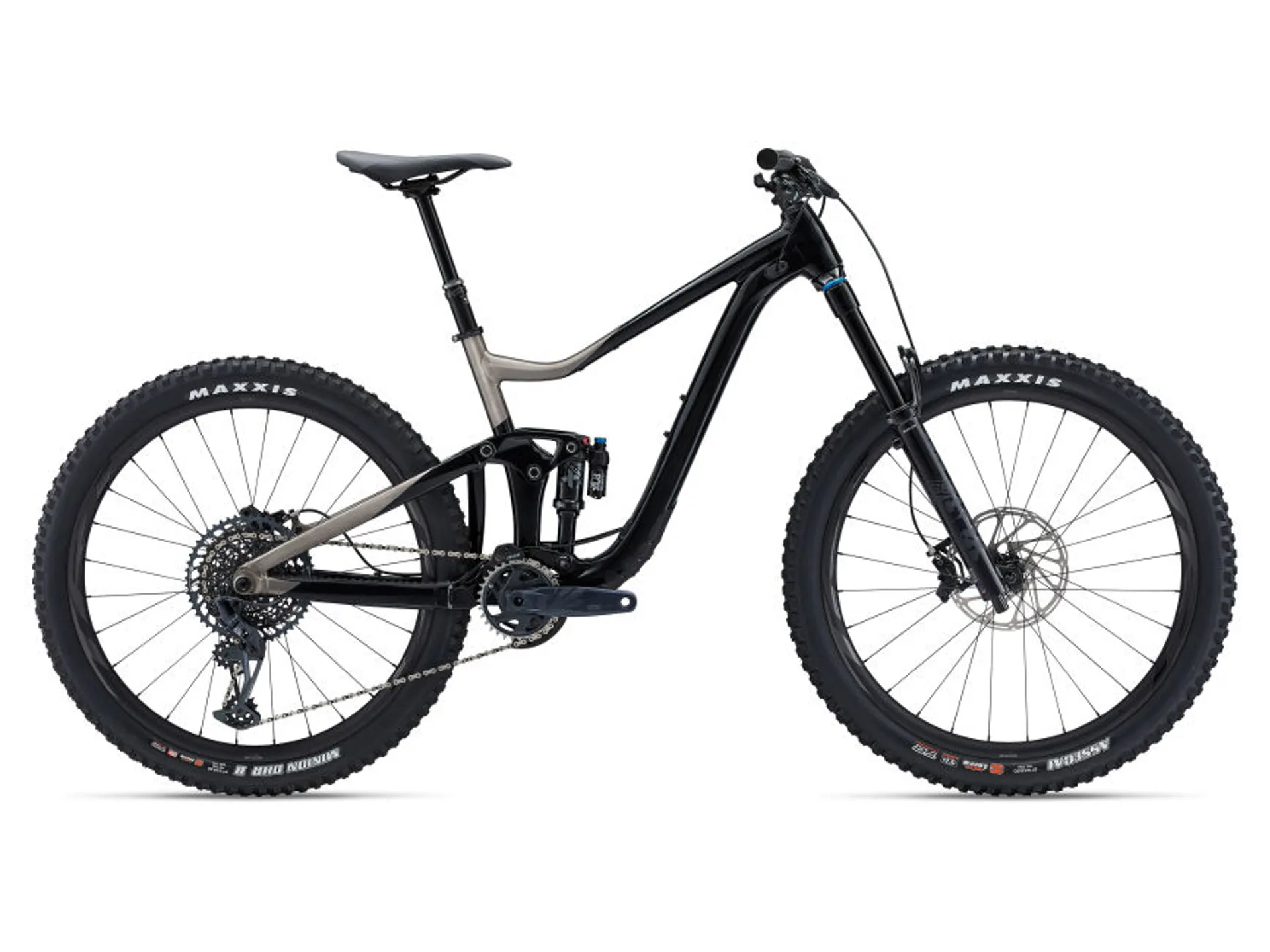 Giant Trance X 1 Full Suspension Mountain Bike Black/Smoke Metal 3 Giant Trance X 1 Full Suspension Mountain Bike Black/Smoke Metal